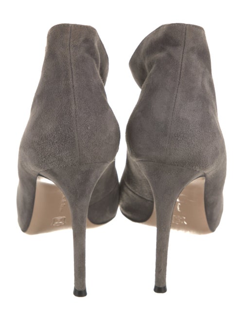 Gianvito Rossi Suede D'Orsay Pumps