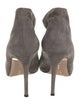 Gianvito Rossi Suede D'Orsay Pumps