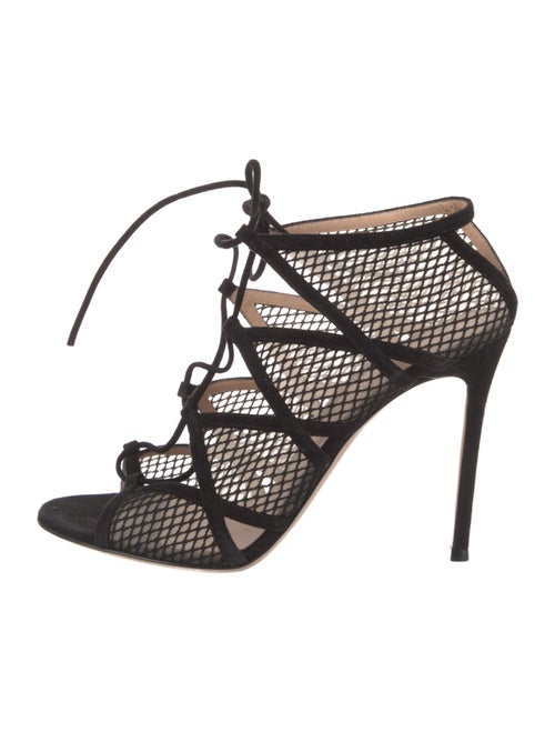 Gianvito Rossi Mesh Gladiator Sandals
