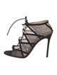 Gianvito Rossi Mesh Gladiator Sandals