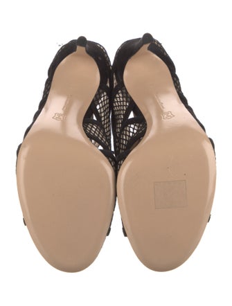 Gianvito Rossi Mesh Gladiator Sandals