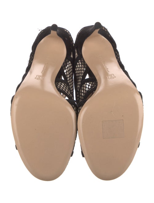 Gianvito Rossi Mesh Gladiator Sandals