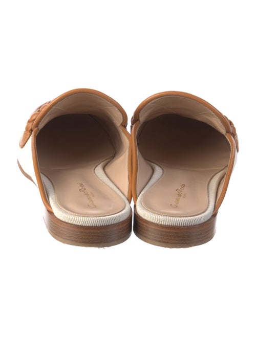 Gianvito Rossi Canvas Mules