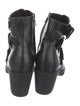 Gianvito Rossi Leather Combat Boots