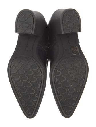 Gianvito Rossi Leather Combat Boots