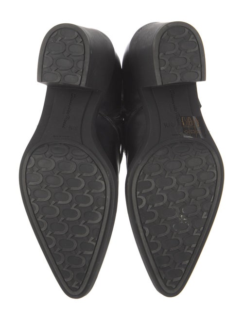 Gianvito Rossi Leather Combat Boots