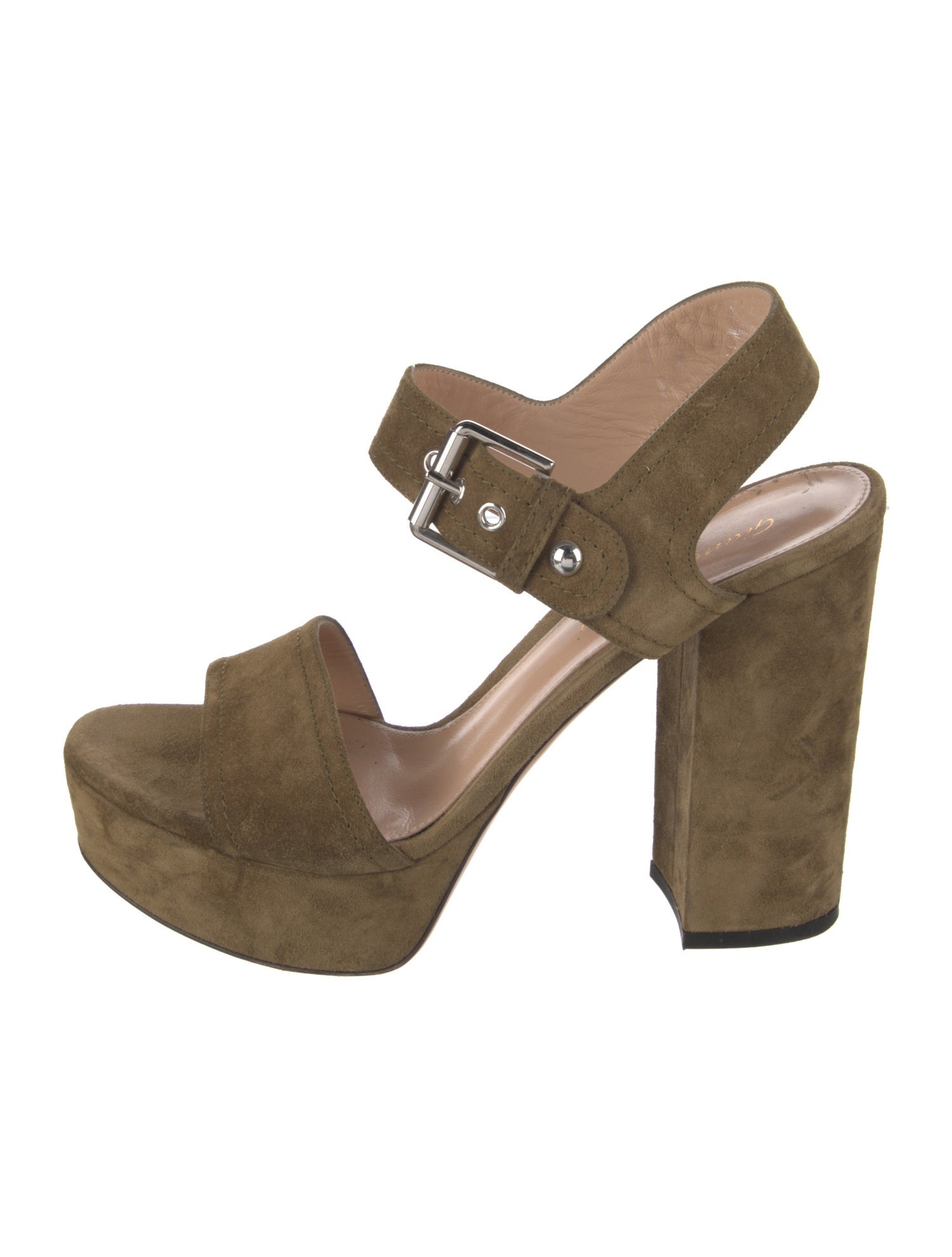 Gianvito Rossi Suede Sandals