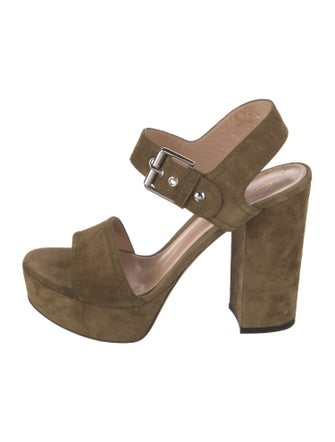 Gianvito Rossi Suede Sandals