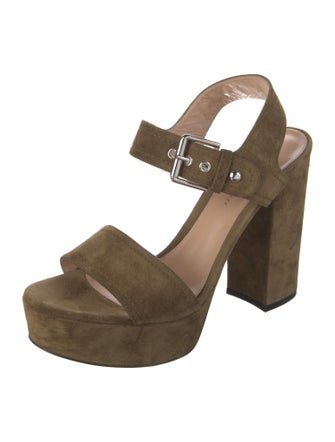 Gianvito Rossi Suede Sandals