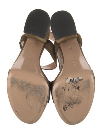 Gianvito Rossi Suede Sandals