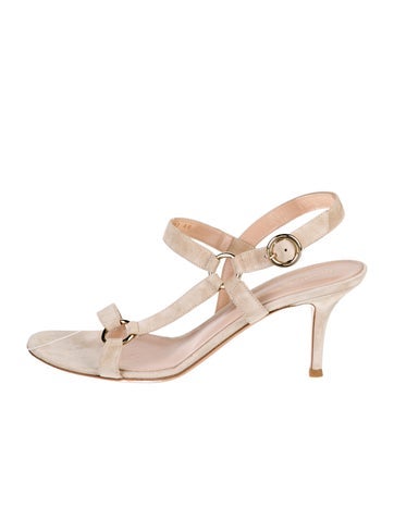 Gianvito Rossi Sandals Suede Slingback IT 40 | 10