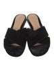 Gianvito Rossi Suede Slides