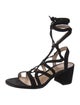 Gianvito Rossi Suede Gladiator Sandals