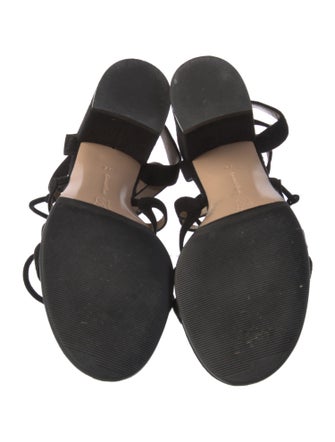 Gianvito Rossi Suede Gladiator Sandals