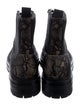 Gianvito Rossi Lace Lace Pattern Combat Boots