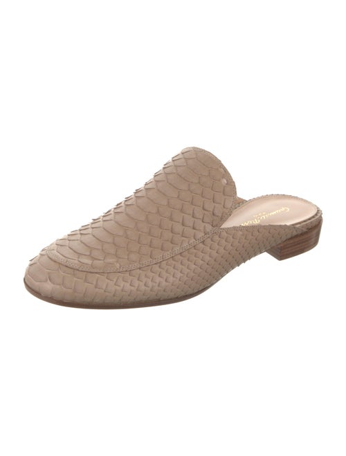 Gianvito Rossi Python Mules