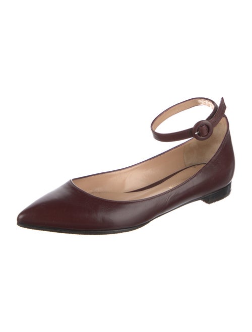Gianvito Rossi Leather Ballet Flats