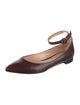 Gianvito Rossi Leather Ballet Flats