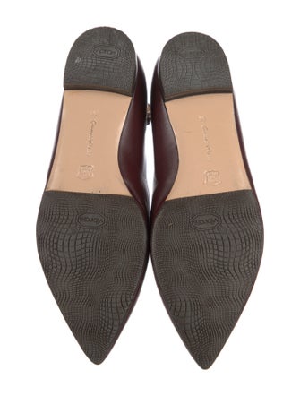 Gianvito Rossi Leather Ballet Flats