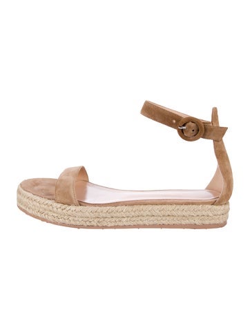 Gianvito Rossi Sandals Suede Espadrilles IT 40 | 10