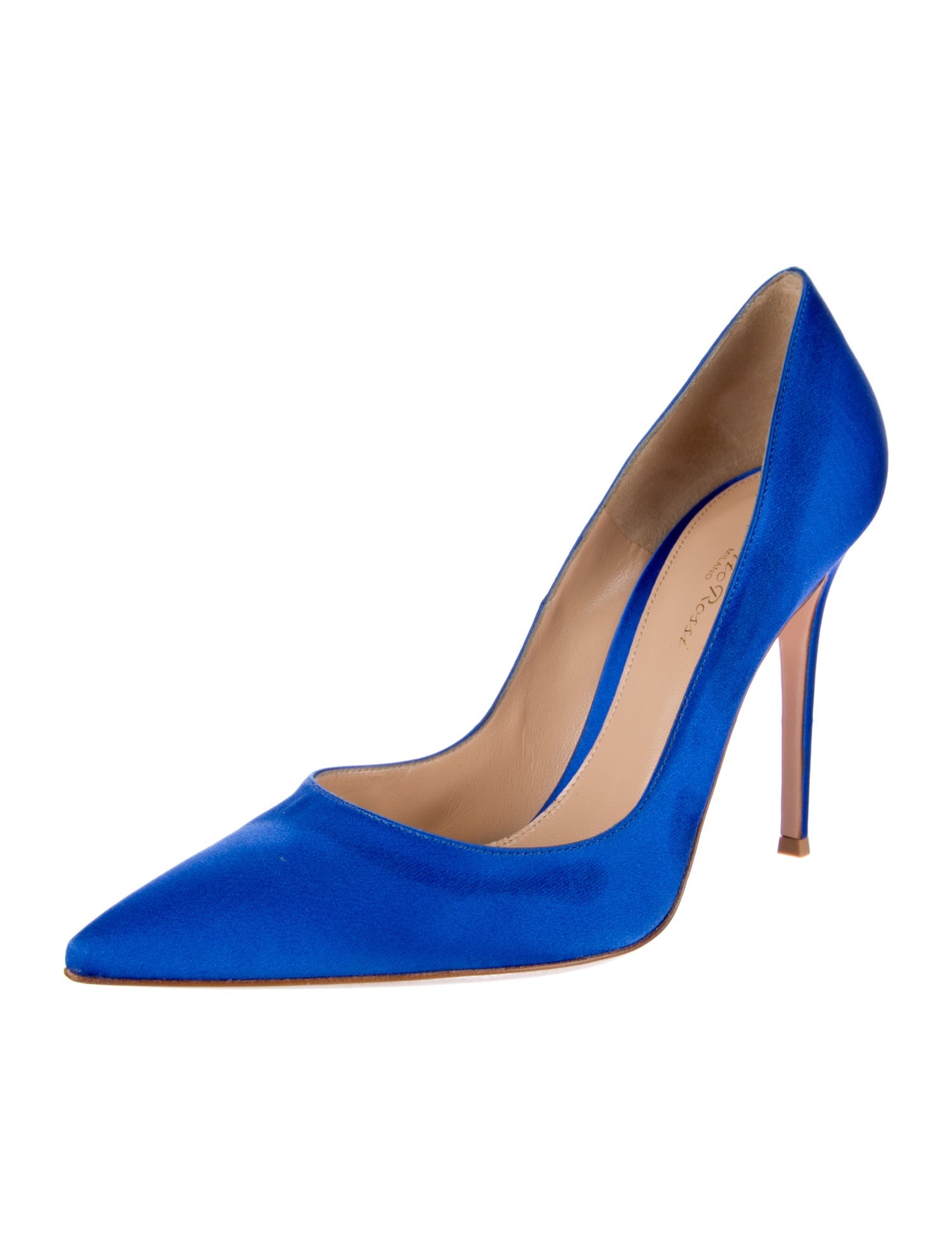 Gianvito Rossi Satin Pumps