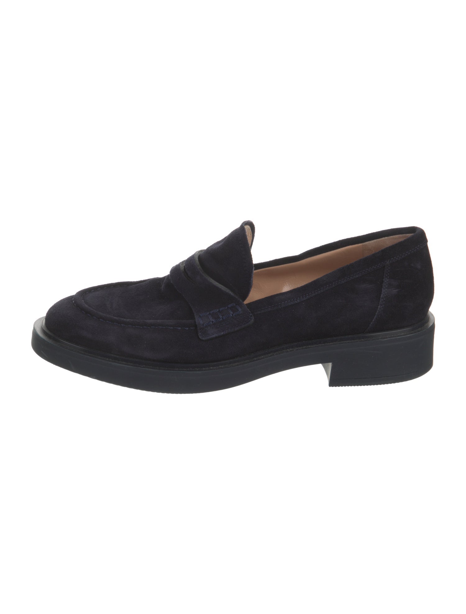 Gianvito Rossi Suede Loafers