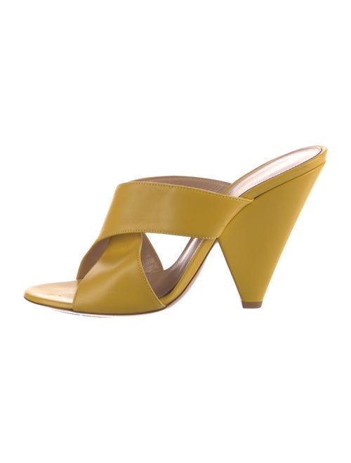 Gianvito Rossi Leather Slides