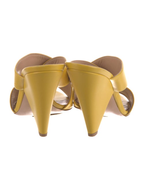 Gianvito Rossi Leather Slides