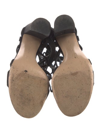 Gianvito Rossi Suede Gladiator Sandals