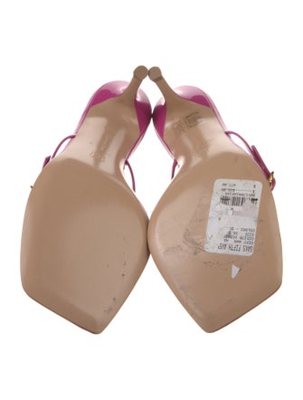 Gianvito Rossi Patent Leather Slides