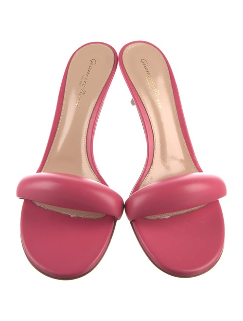 Gianvito Rossi Leather Slides