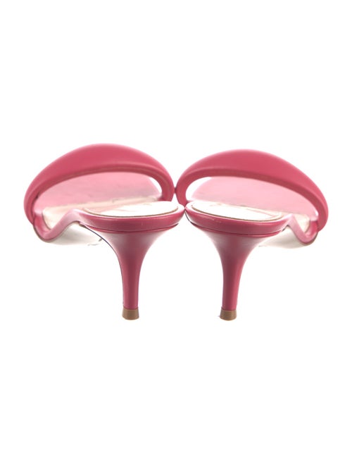 Gianvito Rossi Leather Slides