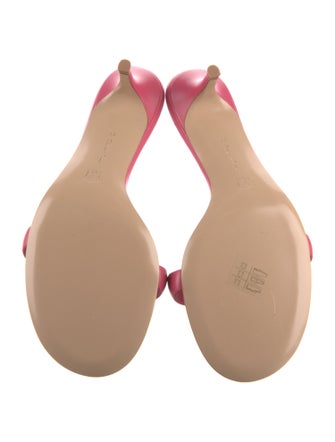 Gianvito Rossi Leather Slides