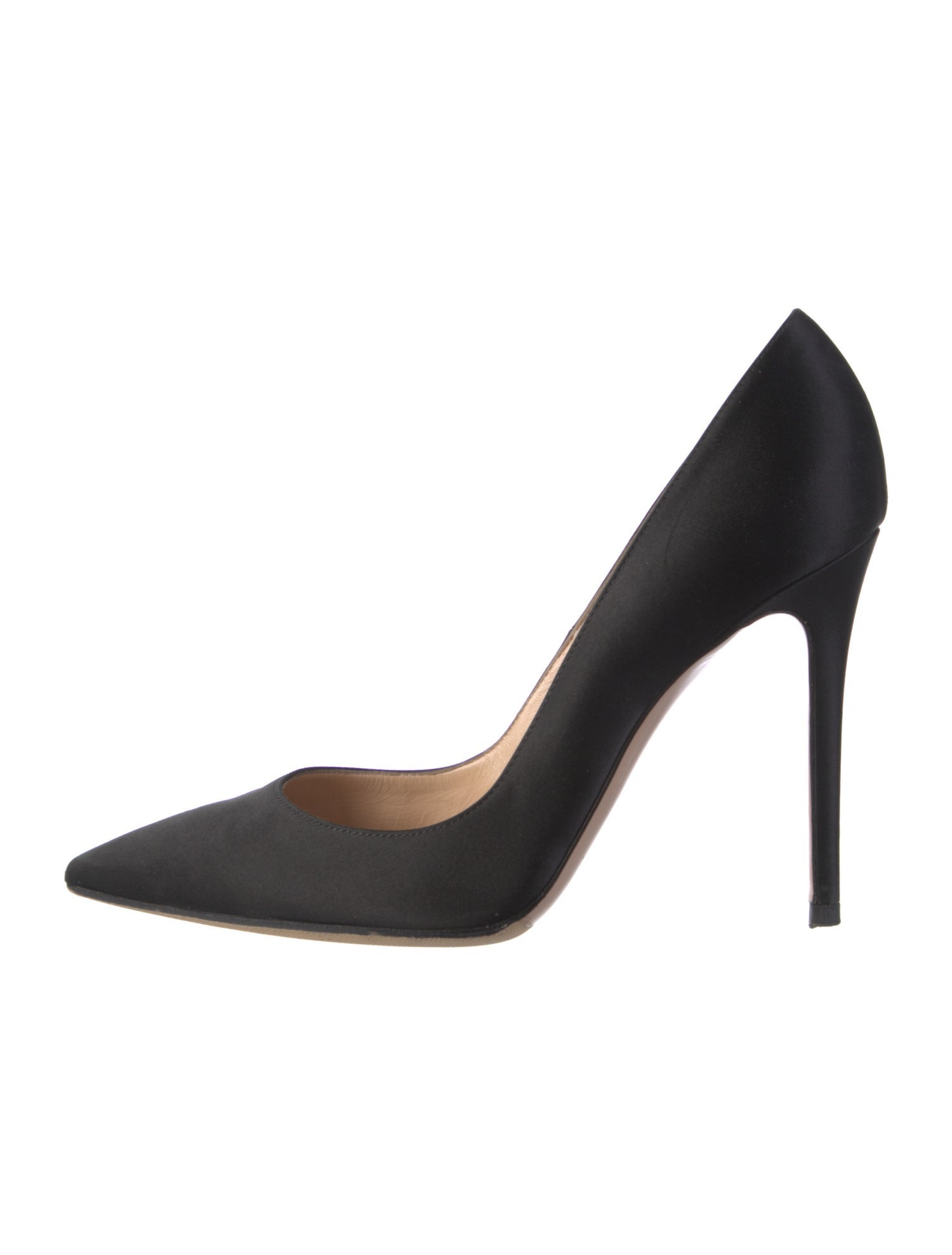Gianvito Rossi Satin Pumps