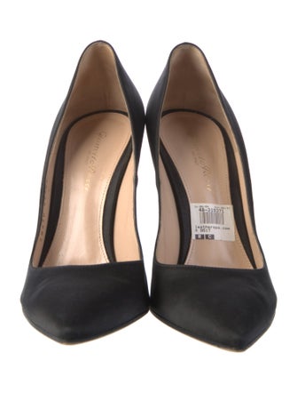 Gianvito Rossi Satin Pumps