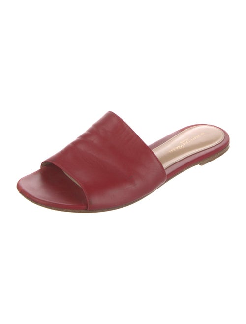 Gianvito Rossi Leather Slides