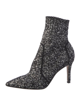 Gianvito Rossi Printed Sock Boots
