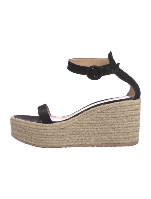 Gianvito Rossi Suede Espadrilles