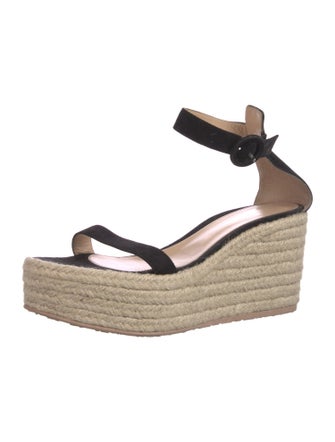 Gianvito Rossi Suede Espadrilles