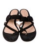 Gianvito Rossi Suede Slides