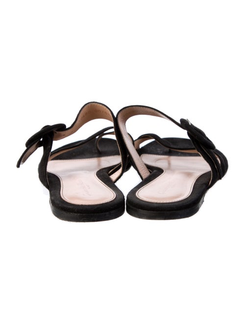 Gianvito Rossi Suede Slides