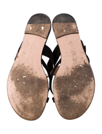 Gianvito Rossi Suede Slides