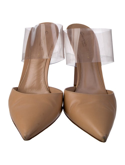Gianvito Rossi Leather Mules