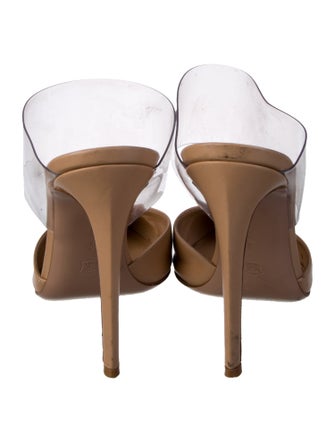 Gianvito Rossi Leather Mules