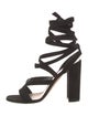 Gianvito Rossi Suede Gladiator Sandals