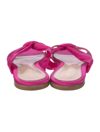 Gianvito Rossi Satin Slides