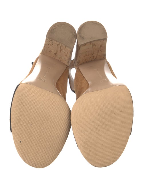 Gianvito Rossi Suede Slingback Sandals