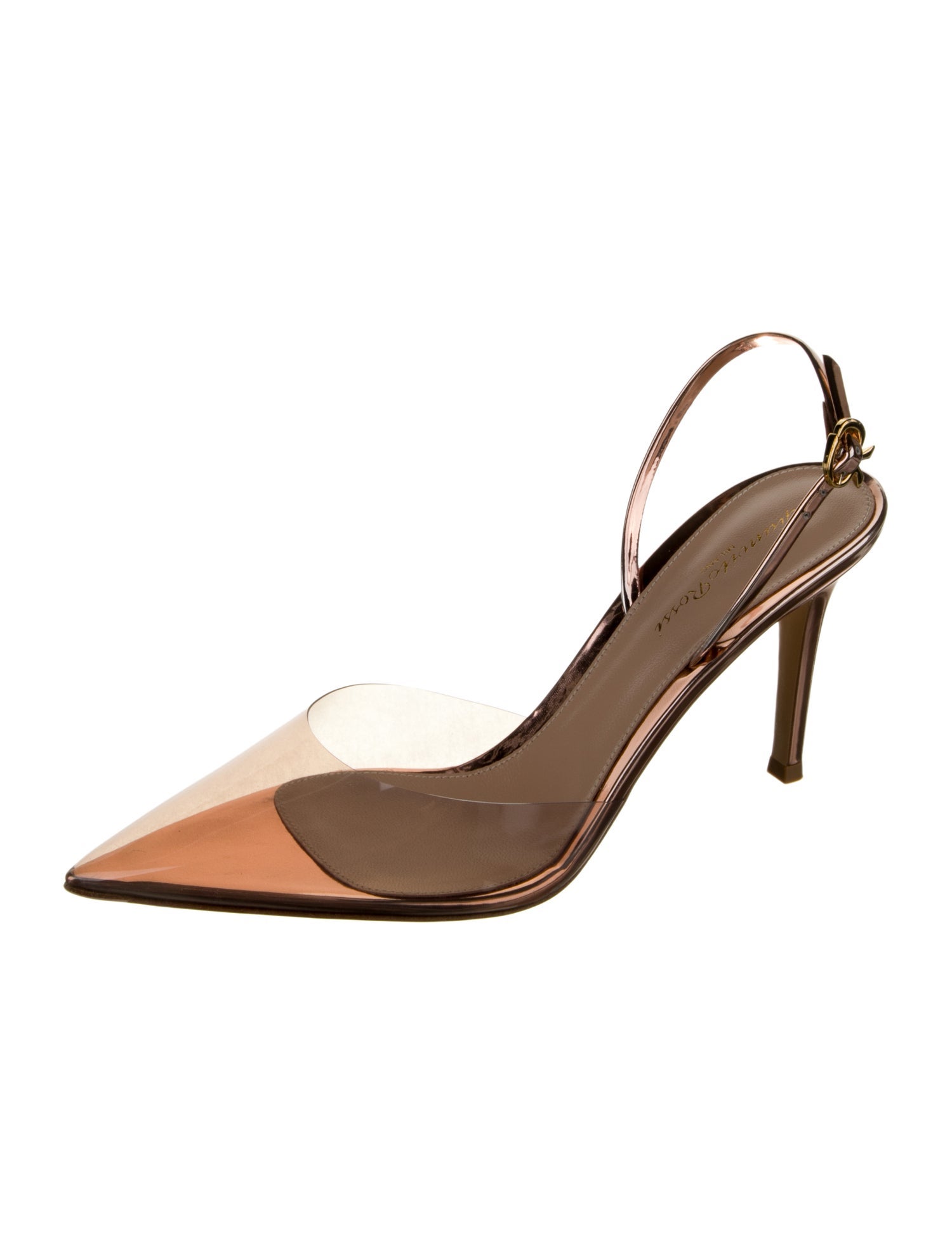 Gianvito Rossi PVC Slingback Pumps