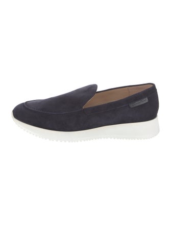 Gianvito Rossi Suede Loafers
