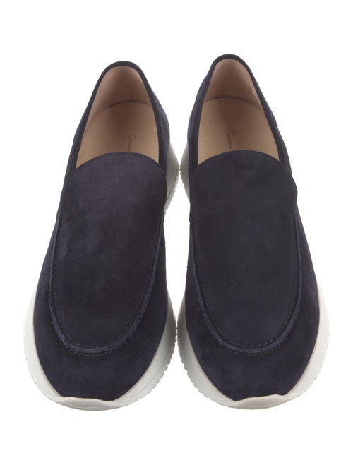 Gianvito Rossi Suede Loafers